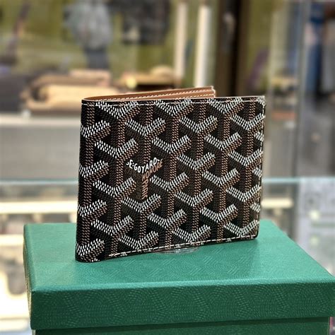 goyard print wallet|Goyard wallet retail price.